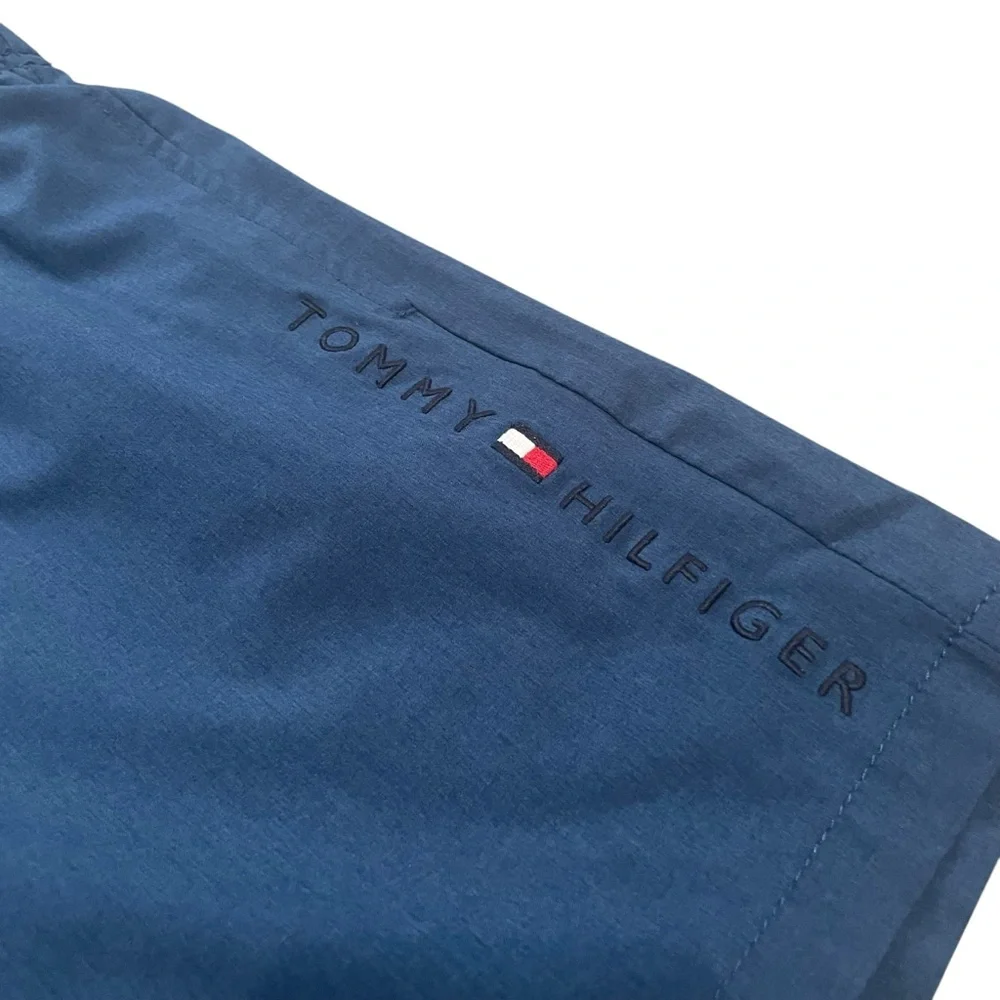 Tommy Hilfiger Boys Heathered Blue Performance Shorts Size M (12/14)